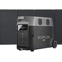 Комплект EcoFlow DELTA Pro + 2 солнечных панели 400W Темно-серый