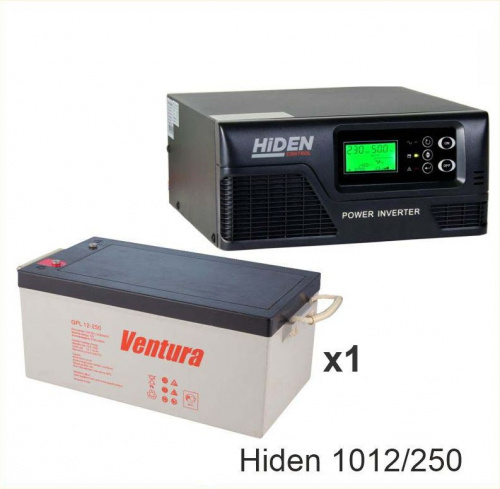 ИБП Hiden Control HPS20-1012 + Ventura GPL 12-250