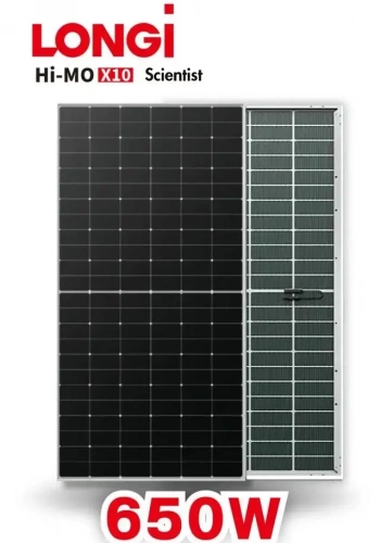 Солнечная батарея LONGI Hi-MO X10 650 Вт