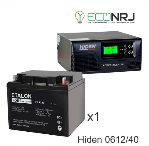 ИБП Hiden Control HPS20-0612 + ETALON FS 1240 фото 2