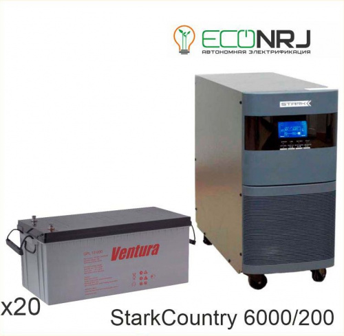 Stark Country 6000 Online, 12А + Ventura GPL 12-200 фото 2