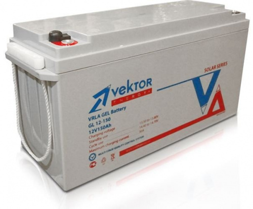 ИБП (инвертор) Энергия Гарант 500(пн-500) + Аккумуляторная батарея Vektor GL-12150 фото 3
