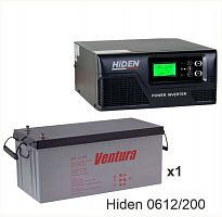 ИБП Hiden Control HPS20-0612 + Ventura GPL 12-200