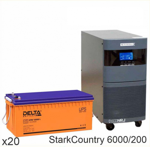 Stark Country 6000 Online, 12А + Delta DTM 12200 L