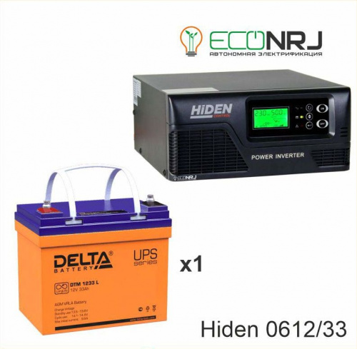 ИБП Hiden Control HPS20-0612 + Delta DTM 1233 L фото 2