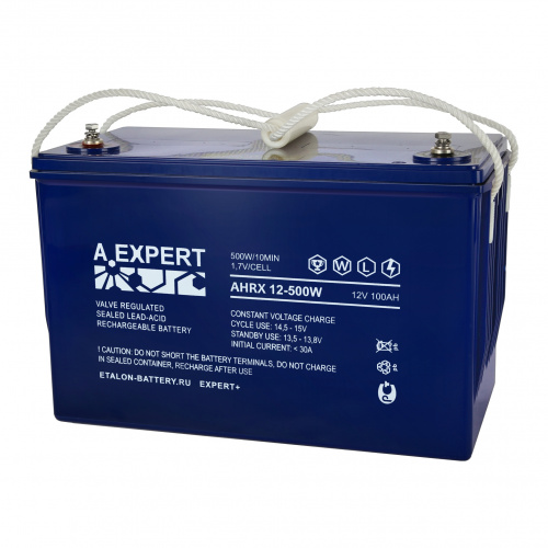 Аккумуляторная батарея ETALON AHRX 12-500W Аккумуляторная батарея ETALON AHRX 12-500W