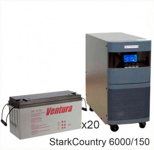 Stark Country 6000 Online, 12А + Ventura GPL 12-150