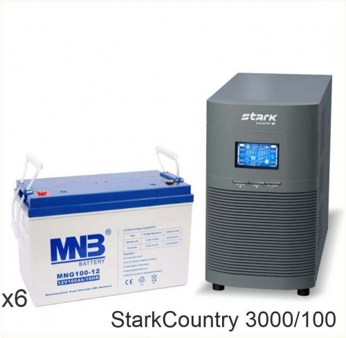 Stark Country 3000 Online, 12А + MNB MNG100-12