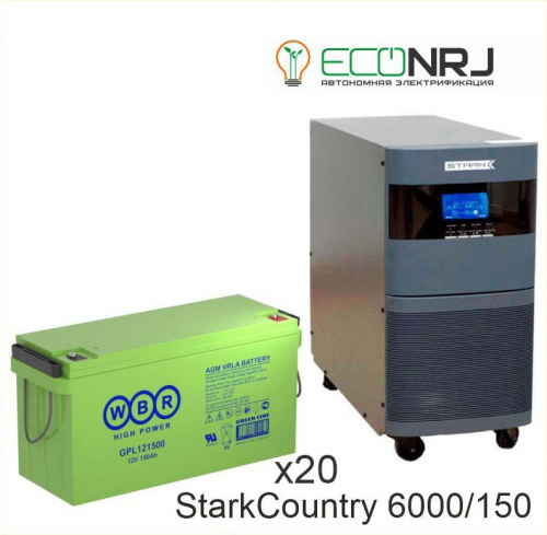 Stark Country 6000 Online, 12А + WBR GPL121500 фото 2