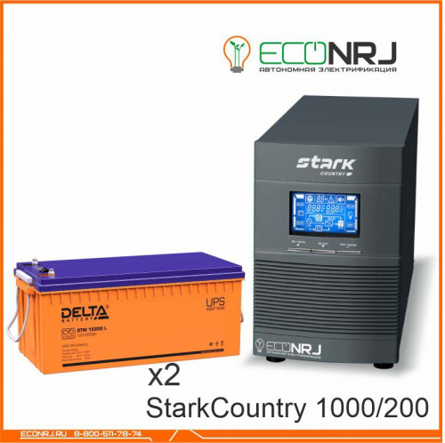 Stark Country 1000 Online, 16А + Delta DTM 12200 L фото 3