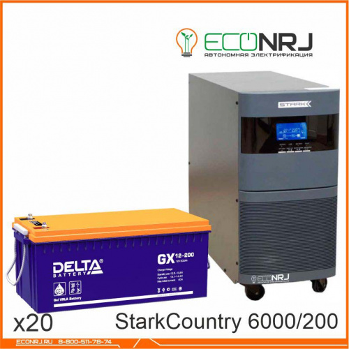 Stark Country 6000 Online, 12А + Delta GX 12-200 фото 3