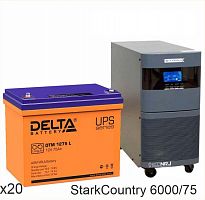 Stark Country 6000 Online, 12А + Delta DTM 1275 L