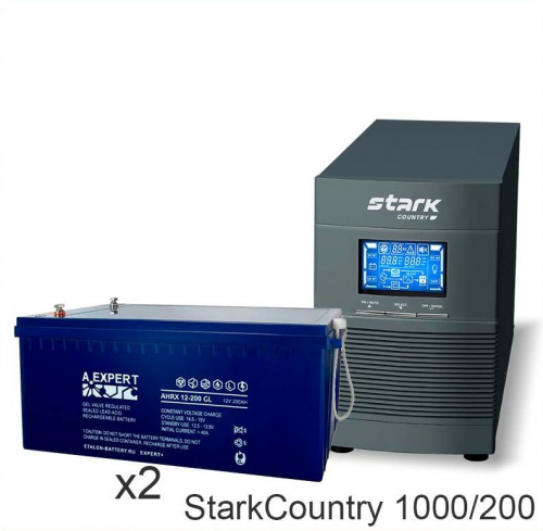 Stark Country 1000 Online, 16А + ETALON AHRX 12-200 GL