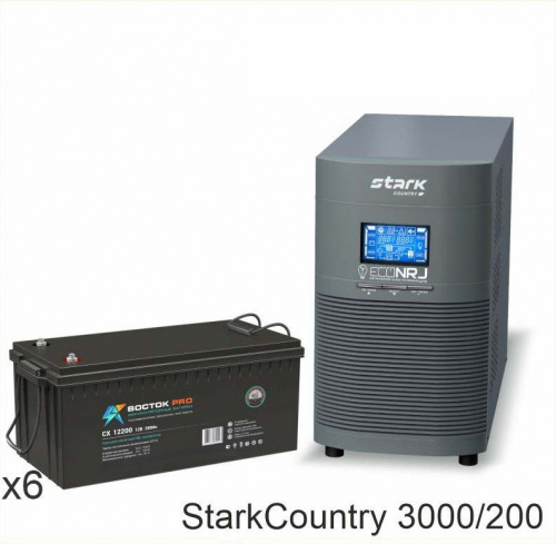 Stark Country 3000 Online, 12А + ВОСТОК PRO СХ 12200