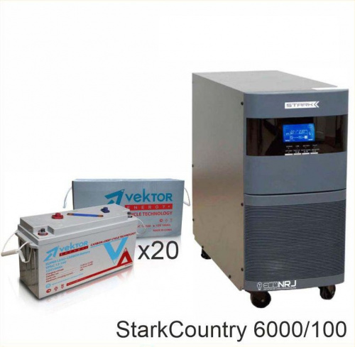 Stark Country 6000 Online, 12А + Vektor VPbC 12-100