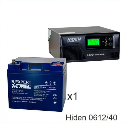 ИБП Hiden Control HPS20-0612 + ETALON BHRL 12-40