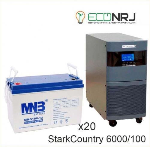 Stark Country 6000 Online, 12А + MNB MNG100-12 фото 2