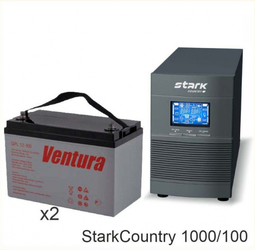 Stark Country 1000 Online, 16А + Ventura GPL 12-100