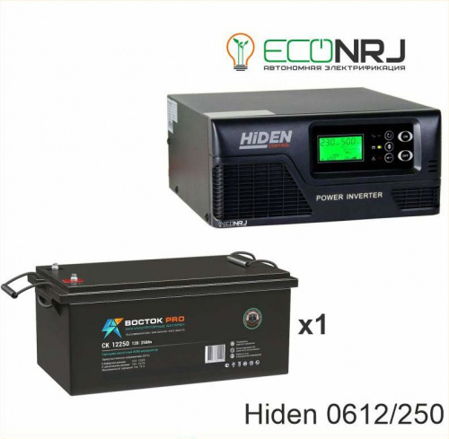 ИБП Hiden Control HPS20-0612 + ВОСТОК PRO СК-12250