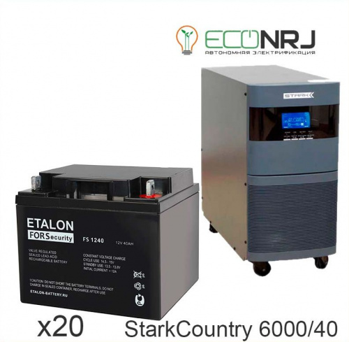 Stark Country 6000 Online, 12А + ETALON FS 1240 фото 3