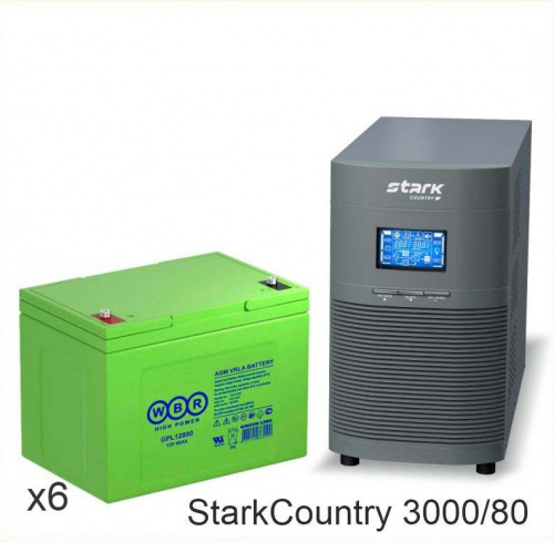 Stark Country 3000 Online, 12А + WBR GPL12800