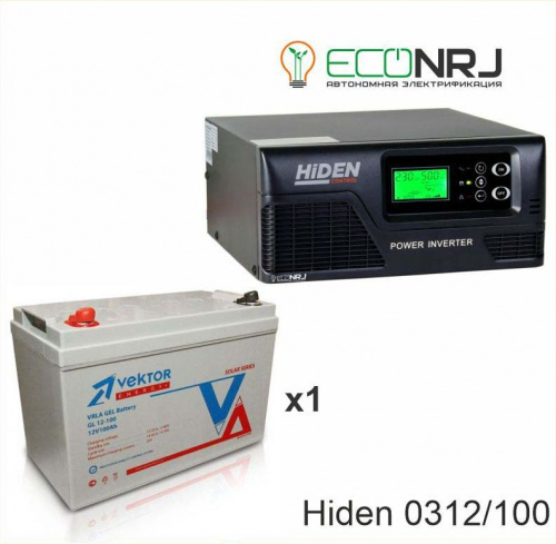 ИБП Hiden Control HPS20-0312 + Vektor GL 12-100 фото 2