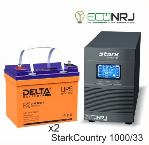 Stark Country 1000 Online, 16А + Delta DTM 1233 L фото 2