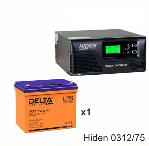 ИБП Hiden Control HPS20-0312 + Delta DTM 1275 L