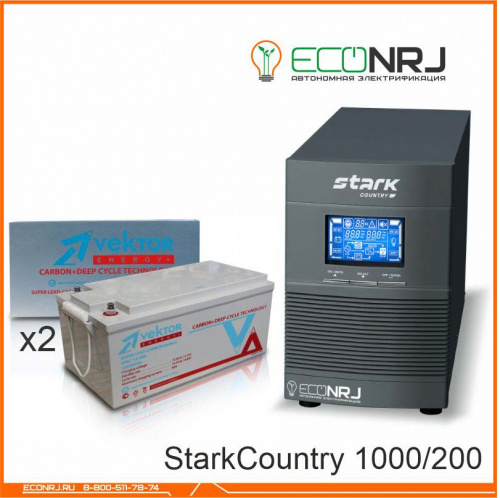 Stark Country 1000 Online, 16А + Vektor VPbC 12-200 фото 2