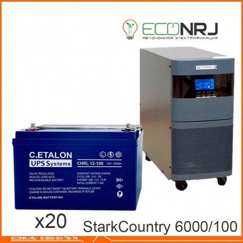 Stark Country 6000 Online, 12А + ETALON CHRL 12-100 фото 2