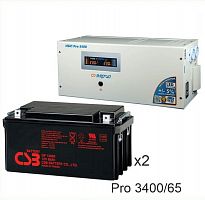 Энергия PRO-3400 + Аккумуляторная батарея CSB GP12650