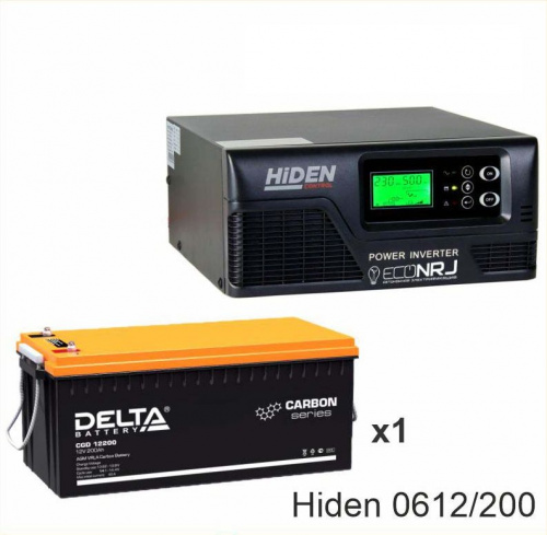 ИБП Hiden Control HPS20-0612 + Delta CGD 12200