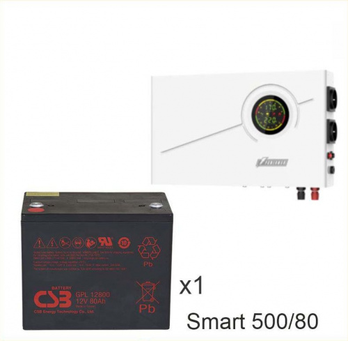 ИБП Powerman Smart 500 INV + CSB GPL12800