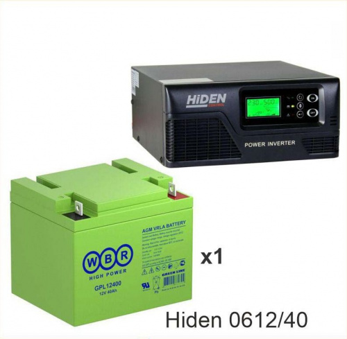 ИБП Hiden Control HPS20-0612 + WBR GPL12400