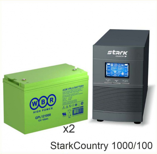 Stark Country 1000 Online, 16А + WBR GPL121000