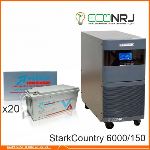 Stark Country 6000 Online, 12А + Vektor VPbC 12-150 фото 3