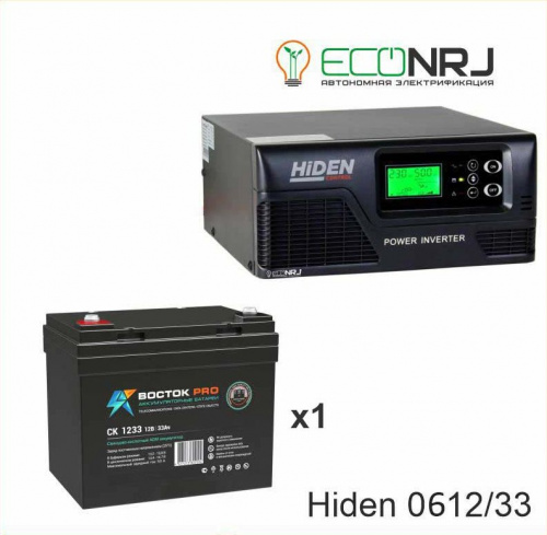 ИБП Hiden Control HPS20-0612 + ВОСТОК PRO СК-1233 фото 2