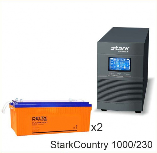 Stark Country 1000 Online, 16А + Delta DTM 12230 L