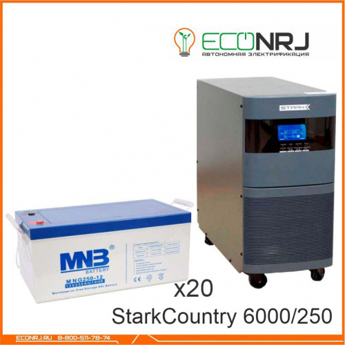 Stark Country 6000 Online, 12А + MNB MNG250-12 фото 3