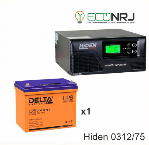 ИБП Hiden Control HPS20-0312 + Delta DTM 1275 L фото 3