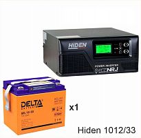 ИБП Hiden Control HPS20-1012 + Delta GEL 12-33