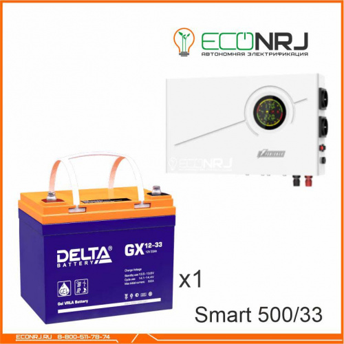 ИБП Powerman Smart 500 INV + Delta GX 12-33 фото 3