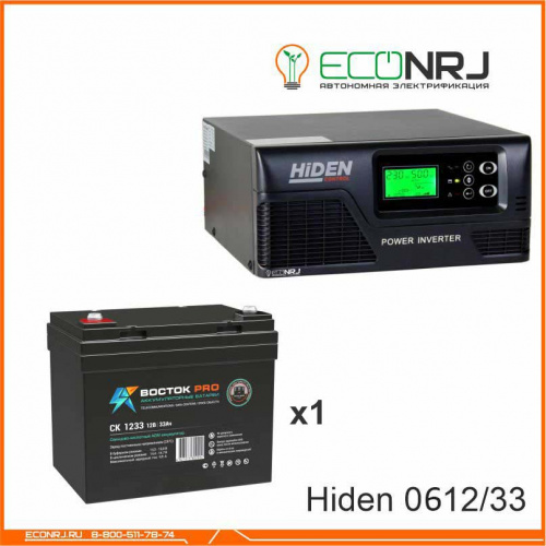 ИБП Hiden Control HPS20-0612 + ВОСТОК PRO СК-1233 фото 3