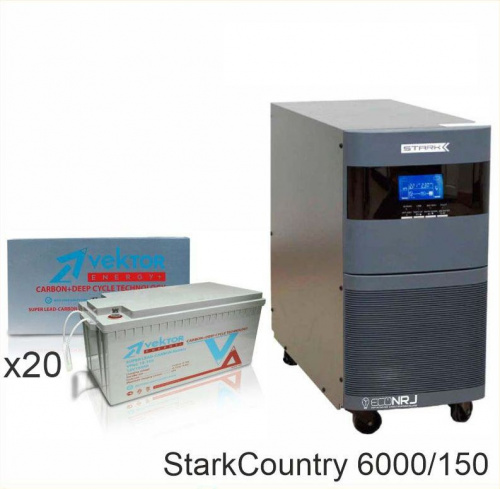 Stark Country 6000 Online, 12А + Vektor VPbC 12-150