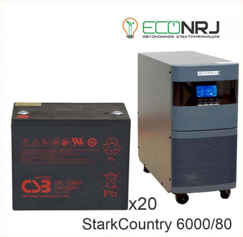 Stark Country 6000 Online, 12А + CSB GPL12800 фото 3