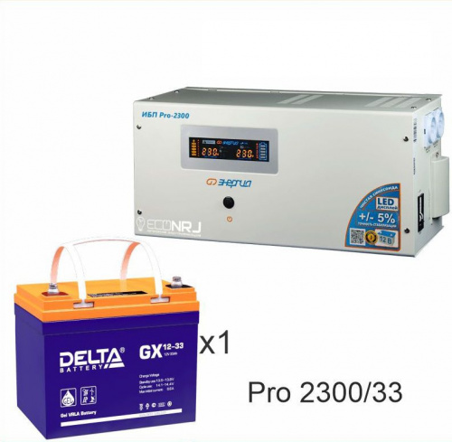 Энергия PRO-2300 + Delta GX 12-33