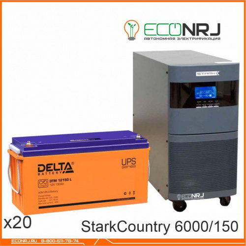 Stark Country 6000 Online, 12А + Delta DTM 12150 L фото 3