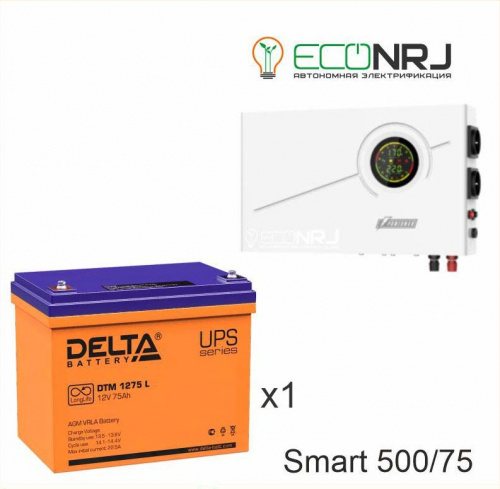 ИБП Powerman Smart 500 INV + Delta DTM 1275 L фото 2