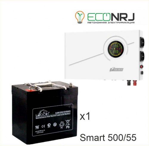 ИБП Powerman Smart 500 INV + LEOCH DJM1255 фото 2