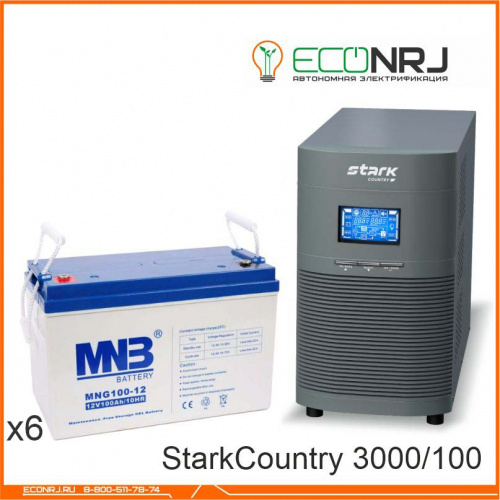 Stark Country 3000 Online, 12А + MNB MNG100-12 фото 3